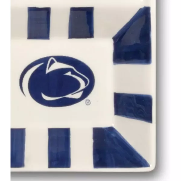 Magnolia Lane Penn State Ceramic 4 Section Tailgating Serving Platter