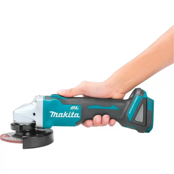 Makita 18-Volt LXT Lithium-Ion Brushless Cordless 4-1/2 in./5 in. Cut-Off/Angle Grinder (Tool-Only)