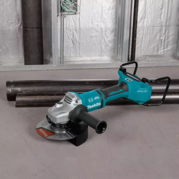 Makita 18-Volt X2 LXT Lithium-Ion 36-Volt Brushless Cordless 7 in. Cut-Off/Angle Grinder with Electric Brake and AWS Tool-Only