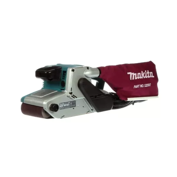 Makita 8.8 Amp 4 in. x 24 in. Corded Variable Speed Belt Sander with Dust Bag