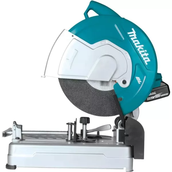 Makita 18-Volt X2 LXT Lithium-Ion 36-Volt Brushless Cordless 14 in. Cut-Off Saw with Electric Brake, 5.0 Ah