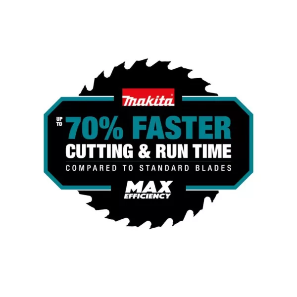 Makita 6-1/2 in. 56-Teeth Carbide Tipped Cordless Plunge Saw Blade for Wood/MDF/Laminate