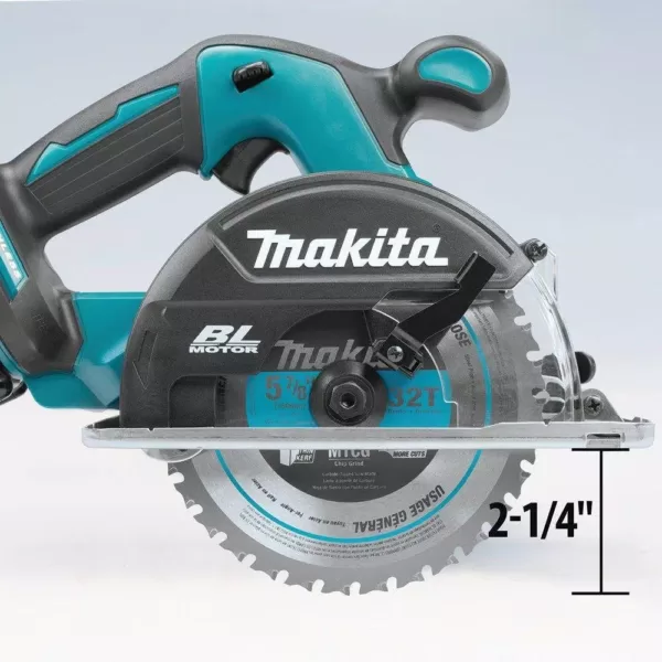 Makita 18-Volt LXT Lithium-Ion Brushless 5-7/8 in. Cordless Metal Cutting Saw (Tool-Only)