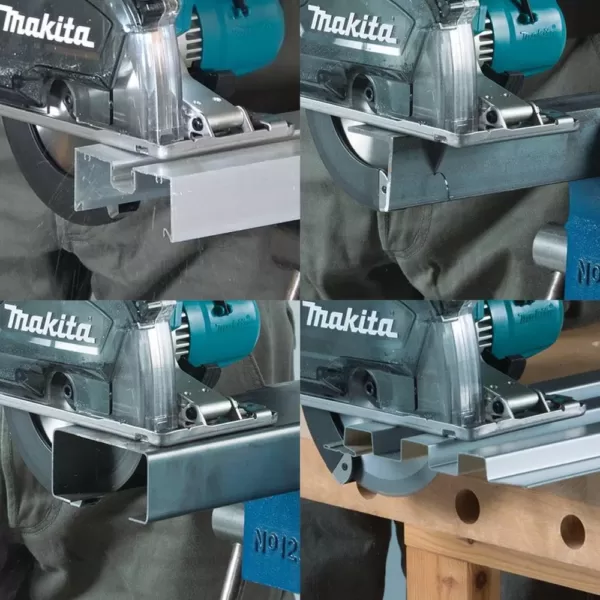 Makita 18-Volt LXT Lithium-Ion Brushless Cordless 5-7/8 in. Metal Cutting Saw with Electric Brake and Chip Collector Tool-Only