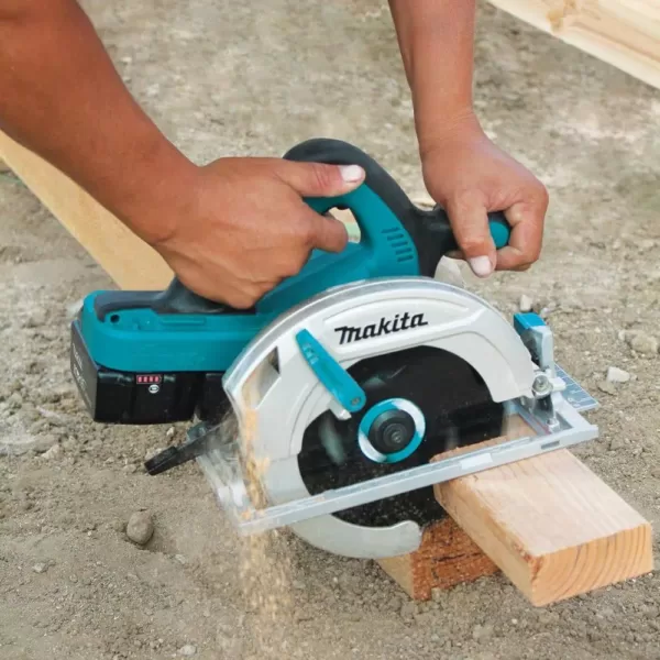 Makita 18-Volt 5.0Ah X2 LXT Lithium-Ion 36-Volt Cordless 7-1/4 in. Circular Saw Kit