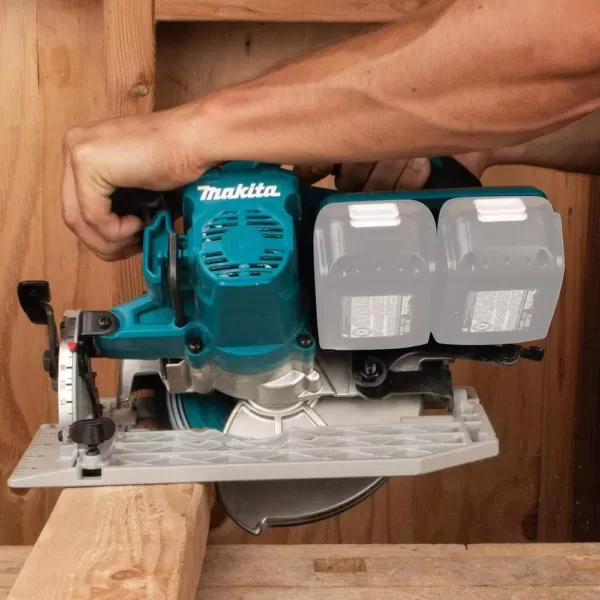 Makita 18-Volt X2 LXT Lithium-Ion 36-Volt Brushless Cordless 7-1/4 in. Circular Saw AWS Capable Tool-Only