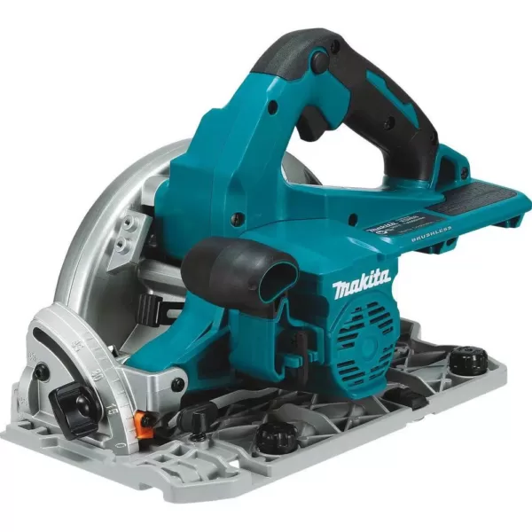 Makita 18-Volt X2 LXT Lithium-Ion (36-Volt) 7-1/4 in. Brushless Cordless Circular Saw Guide Rail Compatible Base (Tool-Only)