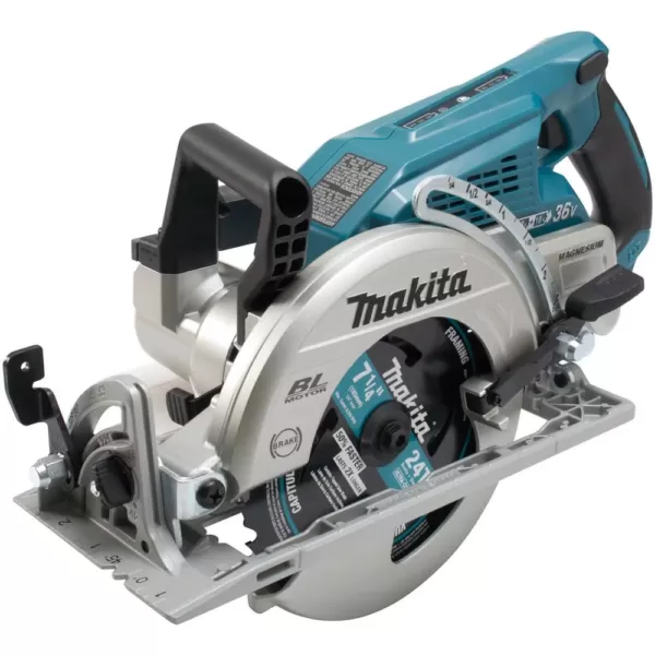 Makita 18-Volt X2 LXT 5.0Ah Lithium-Ion (36-Volt) Brushless Cordless Rear Handle 7-1/4 in. Circular Saw Kit