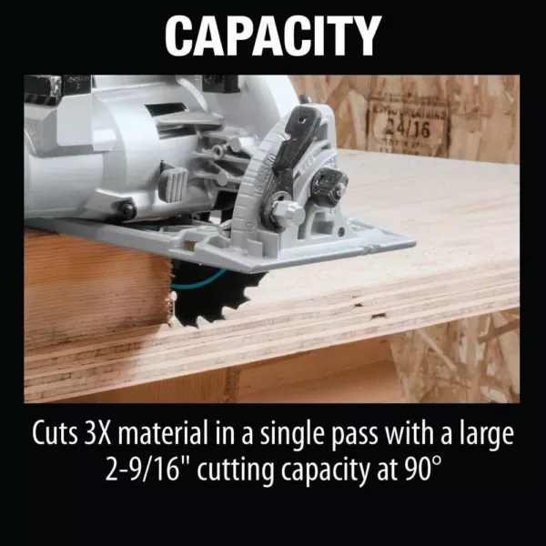 Makita 18-Volt X2 LXT 5.0Ah Lithium-Ion (36-Volt) Brushless Cordless Rear Handle 7-1/4 in. Circular Saw Kit