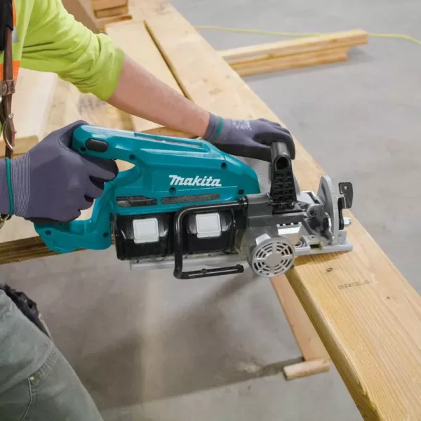 Makita 18-Volt X2 LXT 5.0Ah Lithium-Ion (36-Volt) Brushless Cordless Rear Handle 7-1/4 in. Circular Saw Kit