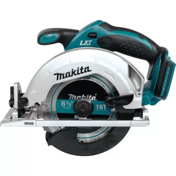 Makita 18-Volt LXT Lithium-Ion 6-1/2 in. Cordless Circular Saw and Reciprocal Saw with Free 4.0Ah Battery (2-Pack)