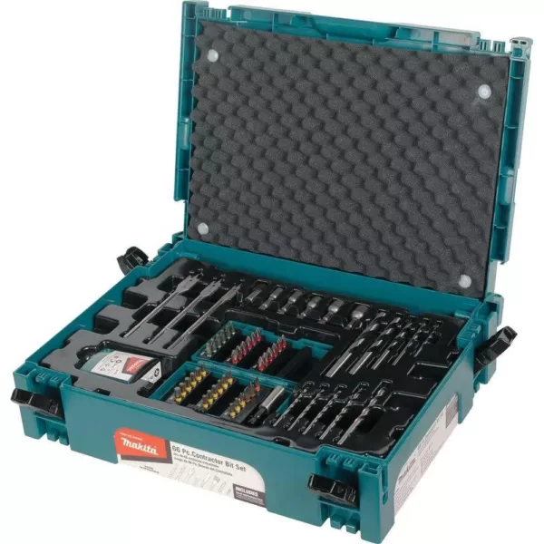 Makita Steel Contractor Bit Set (66-Piece)