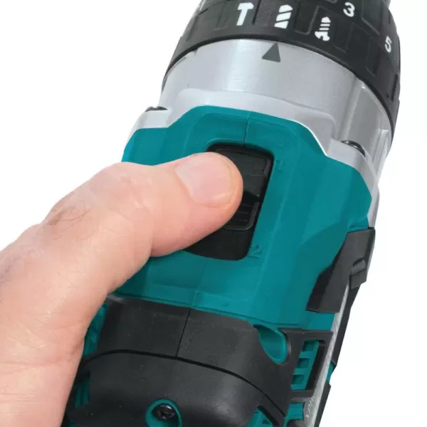 Makita 18-Volt LXT Brushless Lithium-Ion 1/2 in. Cordless Hammer Drill Kit with (2) Batteries (4.0Ah), Charger and Hard Case