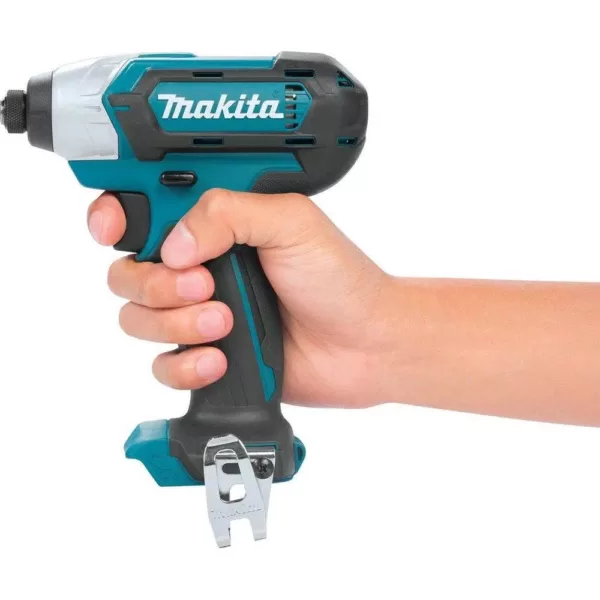 Makita 12-Volt MAX CXT Lithium-Ion 1/4 in. Cordless Impact Driver Kit with (2) Batteries 2.0Ah, Charger, Hard Case