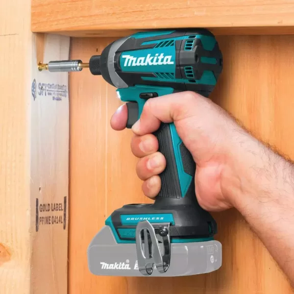 Makita 18-Volt LXT Lithium-Ion Brushless 1/4 in. Cordless Quick-Shift Mode 3-Speed Impact Driver (Tool Only)