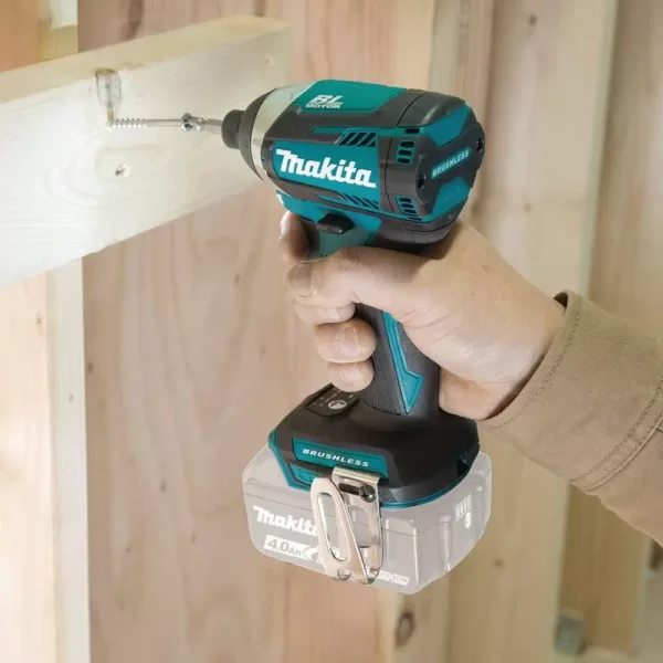 Makita 18-Volt LXT Lithium-Ion Brushless 1/4 in. Cordless Quick-Shift Mode 3-Speed Impact Driver (Tool Only)