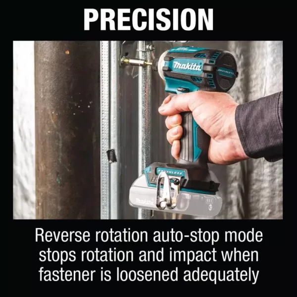 Makita 18-Volt LXT Lithium-Ion Brushless Cordless Quick-Shift Mode 4-Speed Impact Driver (Tool Only)