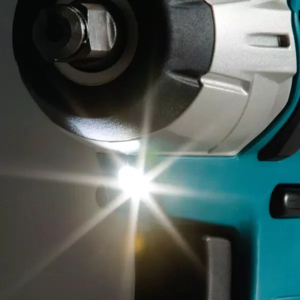 Makita 12-Volt MAX CXT Lithium-Ion Cordless 3/8 in. Square Drive Impact Wrench Kit