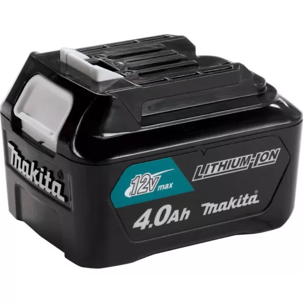 Makita 12-Volt MAX CXT Lithium-Ion Cordless 1/2 in. Sq. Drive Impact Wrench with bonus 12-Volt MAX CXT Battery Pack 4.0Ah