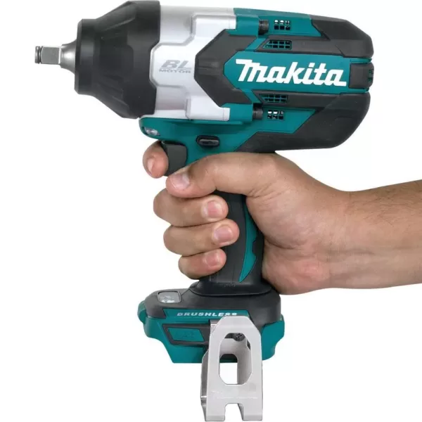 Makita 18-Volt LXT Lithium-Ion Brushless Cordless High Torque 1/2 in. Sq. Drive Utility Impact Wrench (Tool Only)