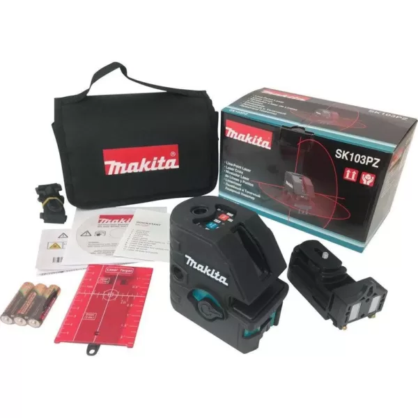 Makita Self-Leveling Combination Cross-Line/Point Laser