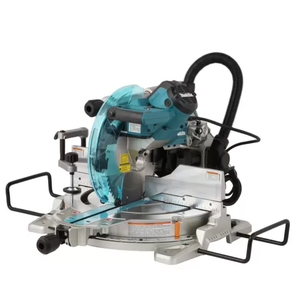 Makita 15 Amp 10 in. Dual Bevel Sliding Compound Miter Saw with Laser