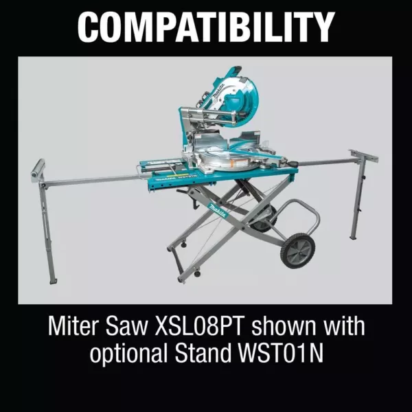 Makita 18-Volt X2 LXT Lithium-Ion (36-Volt) 12 in. Brushless Dual-Bevel Sliding Compound Miter Saw AWS Capable (Tool-Only)