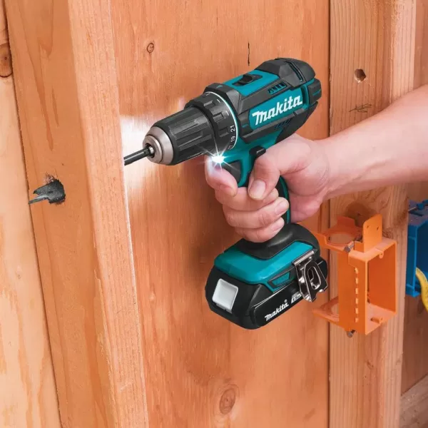 Makita 1.5 Ah 18-Volt LXT Lithium-Ion Compact Cordless 1/2 in. Driver Drill Kit