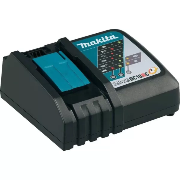 Makita 18-Volt LXT Lithium-Ion High Capacity Battery Pack 4.0Ah with Fuel Gauge and Charger Starter Kit