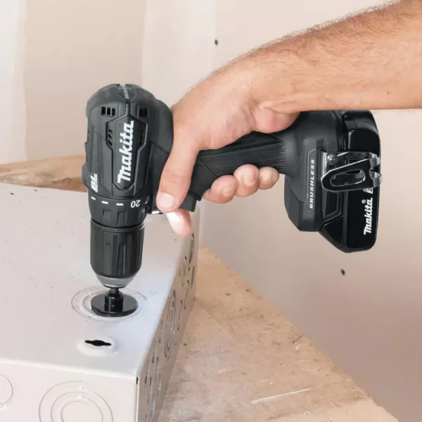 Makita 18-Volt LXT Lithium-Ion Sub-Compact Brushless Cordless 2-piece Combo Kit (Driver-Drill/ Impact Driver) 2.0Ah