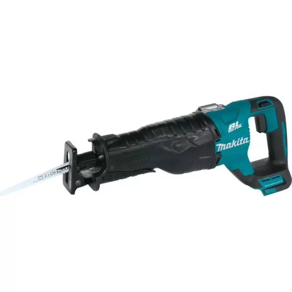 Makita 18V LXT 1/2 in. Brushless Hammer Driver-Drill, 18V X2 (36V) 7-1/4 in. Circ Saw and Recipro Saw w/ bonus 18V Starter Pack