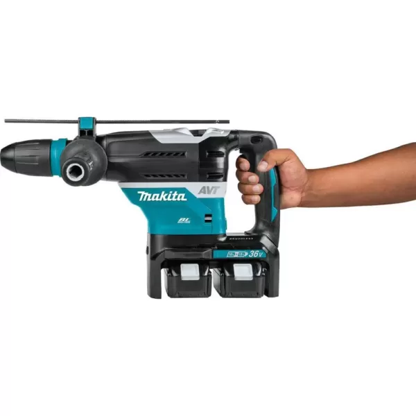 Makita 18-Volt X2 LXT (36-Volt) Cordless 1-9/16 in. Rotary Hammer Kit SDS-MAX Bits Bonus 1/2 in. 3-Speed Drive Impact Wrench