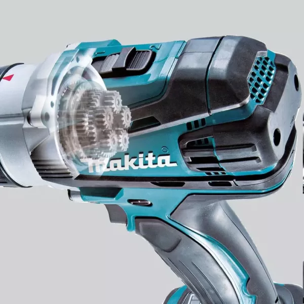 Makita 18-Volt LXT Lithium-Ion Cordless Reciprocal Saw and Hammer Driver/Drill with Free 4.0Ah Battery (2-Pack)