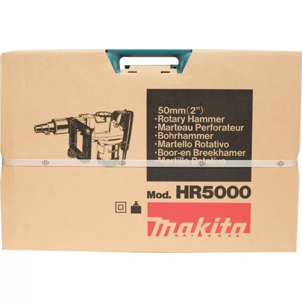 Makita 11 Amp 2 in. Corded Spline Shank Concrete/Masonry Rotary Hammer Drill with Side Handle D-Handle and Hard Case