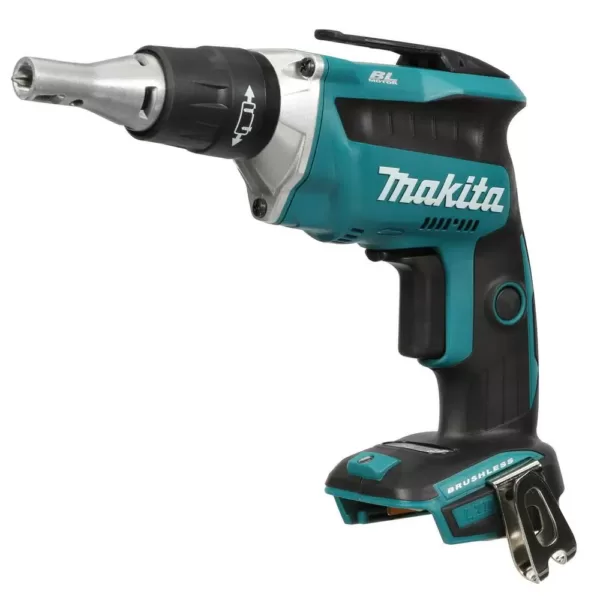 Makita 18-Volt LXT Lithium-Ion Brushless Cordless Drywall Screwdriver with Push Drive Technology (Tool-Only)