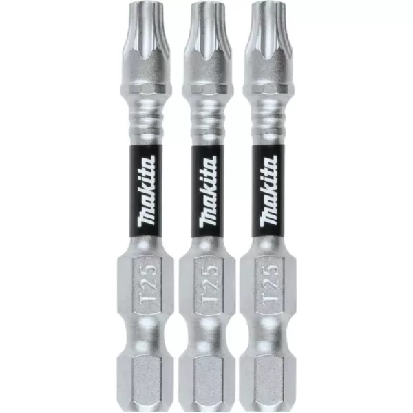 Makita IMPACT XPS T25 Torx 2 in. Power Bit (3-Pack)