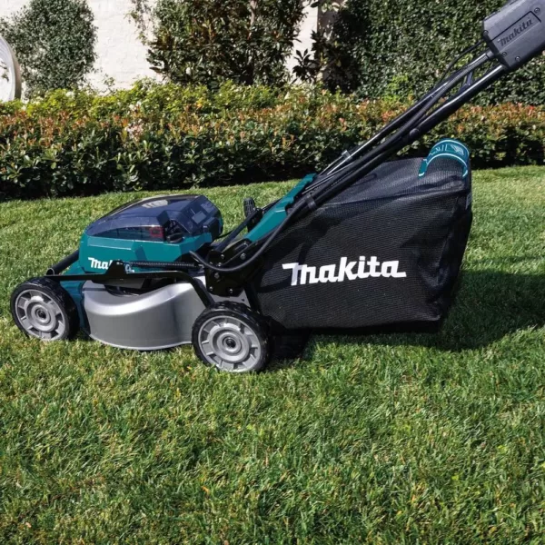 Makita 18 in. 18-Volt X2 (36V) LXT Lithium-Ion Cordless Walk Behind Self Propelled Lawn Mower, Tool Only