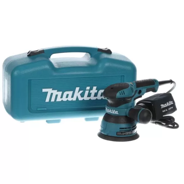 Makita 3 Amp 5 in. Random Orbital Sander with Variable Speed (Tool-Case)