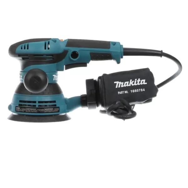 Makita 3 Amp 5 in. Random Orbital Sander with Variable Speed (Tool-Case)