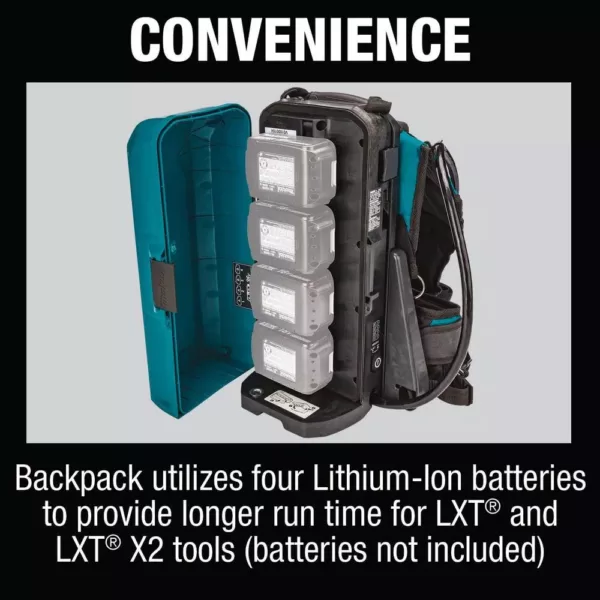 Makita LXT and LXT X2 Portable Backpack Power Supply