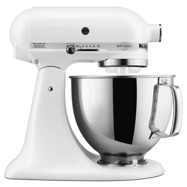 KitchenAid Artisan Series 5 Qt. 10-Speed Tilt-Head Stand Mixer -Matte White