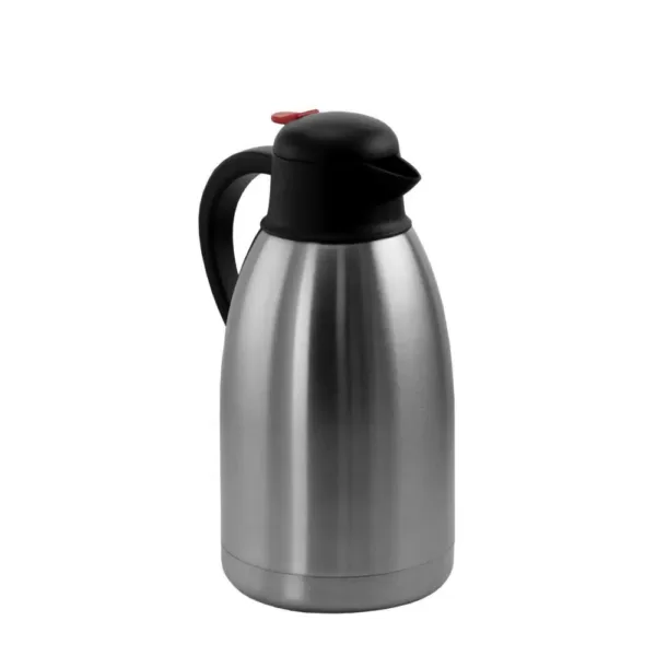 MegaChef 67.6 fl. oz. Stainless Steel Thermal Carafe with Black LID