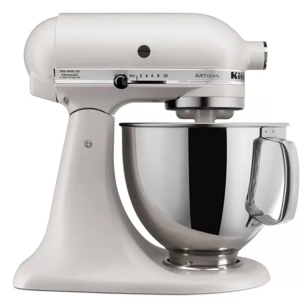 KitchenAid Artisan Series 5 Qt. 10-Speed Tilt-Back Stand Mixer - Matte Milkshake