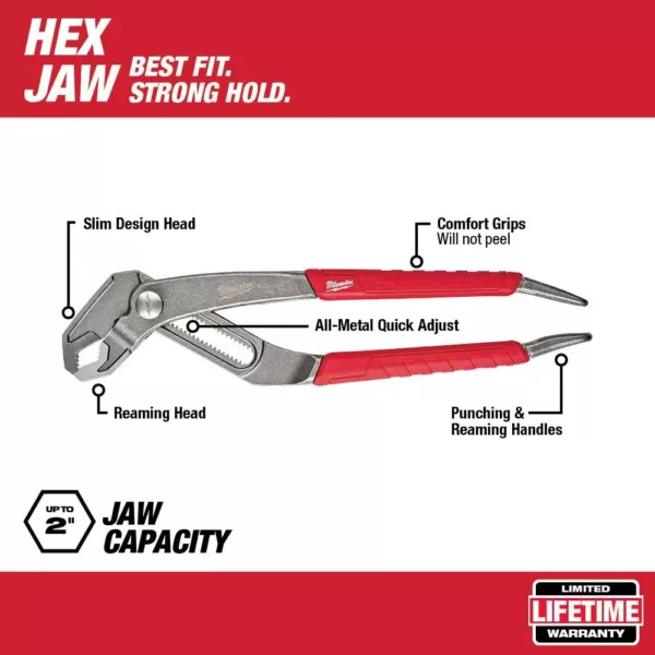 Milwaukee 10 in. V-Jaw Pliers