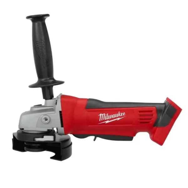 Milwaukee M18 18-Volt Lithium-Ion Cordless 4-1/2 in. Cut-Off/Grinder W/ M18 Starter Kit W/ (1) 5.0Ah Battery and Charger