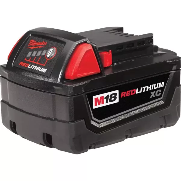 Milwaukee M18 18-Volt Lithium-Ion Cordless 4-1/2 in. Cut-Off Grinder Kit with (2) 3.0Ah Batteries, Charger, Tool Bag