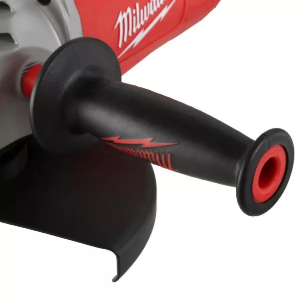 Milwaukee 15 Amp 7/9 in. Roto-Lok Large Angle Grinder with Trigger Lock-On Switch