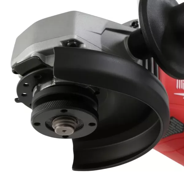 Milwaukee 11 Amp 4.5 in. Small Angle Grinder with Lock-On Trigger Grip