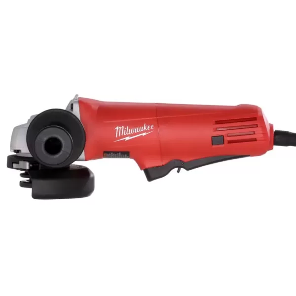 Milwaukee 7.5 Amp 4.5 in. Small Angle Grinder with Lock-On Paddle Switch