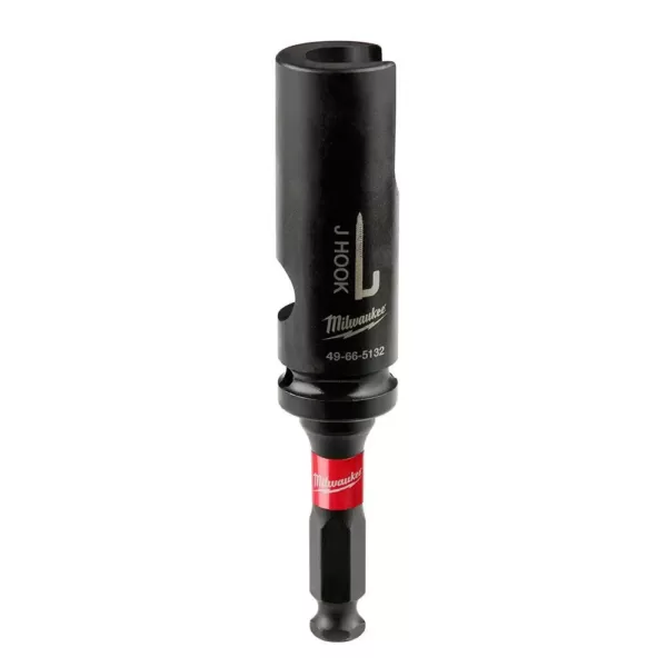 Milwaukee 7/16 in. to 1/2 in. Lineman's J Hook Socket Extension